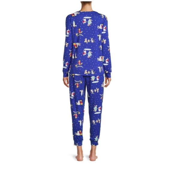 Secret Treasures NWT Long Sleeve Top Elastic Waist Pant Two-Piece PJ Set 1019-20 - Picture 3 of 6